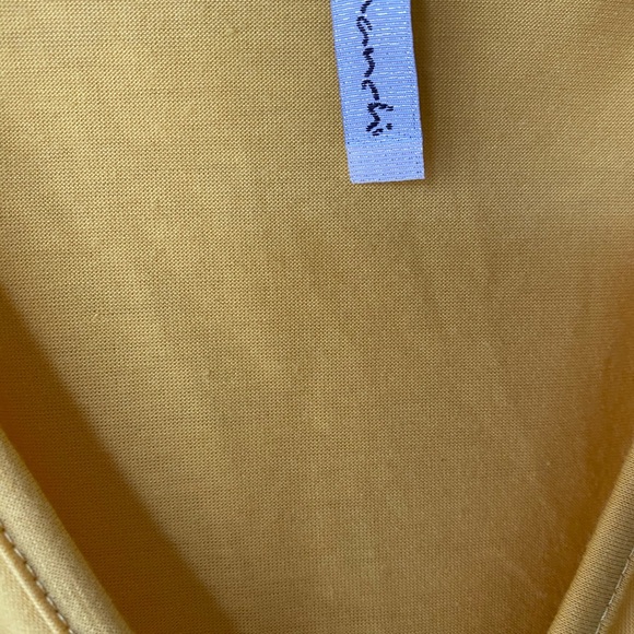 Mi Manchi Yellow Short-Sl Dress, Size 3X - Picture 2 of 4